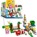 LEGO 71403 Super Mario Abenteuer mit Peach – Starterset, baubares Spielzeug mit interaktiver Prinzessinnen Figur, Gelber Toad und Lemmy - Bunt