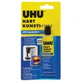 (165€/kg) UHU Hart Kunststoff 46650 Tube 30g Kleber für Plastik Modellbau