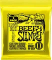 Ernie Ball Beefy Slinky Nickel Wound E-Gitarrensaiten, 3er-Pack, Stärke 11-54