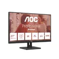 AOC 27E3UM - 27 Zoll Full HD Monitor, AdaptiveSync, Laustprecher (1920x1080, 75 Hz, DisplayPort, HDMI, VGA, USB Hub) schwarz