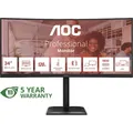 AOC CU34E4CV 34 Zoll UWQHD Curved VA LED 21:9 120 Hz Office Monitor