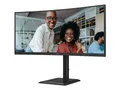AOC CU34E4CV - LED-Monitor - gebogen - USB - 86.36 cm (34")