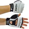KWON PU-Handschuhe WT World Taekwondo Verband Faustschutz Handschutz WTF Faustschützer (Paar) WT Regelwerk, offizielles Produkt weiß S