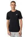 Nike Herren M NSW Club Tee T-Shirt, Black/White/Dark Grey, S EU