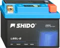 Shido Lithium Motorradbatterie LiFePO4 LB5L-B 12V