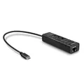 Lindy 43249 Lindy USB 3.1 Hub & Gigabit Ethernet Adapter USB Typ C