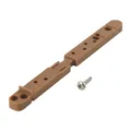 WOLFCRAFT Dübel-Bohr-Lehre, Schwarz, türkis
