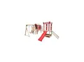HOME DELUXE Spielpark inkl. Rutsche WUNDERLAND Rot - 555 x 340 cm