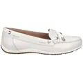 Geox GEOX VEGA, Slipper & Mokassin, Weiß, Damen Slipper weiß 35 EU