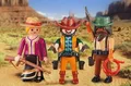 PLAYMOBIL Plus Western 6278 3 Cow Boys Figürchen Spielzeug Satz Bau Weihnachts