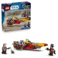 LEGO Star Wars 75437 Cobb Vanths Speeder - inkl. Cobb Vanth & Cad Bane Minifiguren sowie Blaster & Jetpack - Geschenk für Jungen ab 7 Jahren und Fans von The Mandalorian