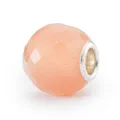 TROLLBEADS  Edelsteinbead Runder Feldspat Mondstein Facette Silber TSTBE-00032