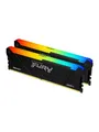 Kingston FURY Beast RGB DDR4-3200 - 16GB - CL16 - Dual Channel (2 pcs) - Intel XMP - Schwarz