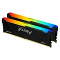 KINGSTON 16GB 3200MT/s DDR4 CL16 DIMM Kit of 2 FURY Beast RGB KF432C16BB2AK2/16