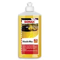SONAX Wasch & Wax (500 ml) gründliche Schmutzentfernung und dauerhafter Schutzfilm aus natürlichem Carnauba-Wachs | Art-Nr. 03132000