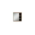 by Living Spiegelschrank  Wellness , braun , Maße (cm): B: 60 H: 61