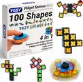 TOSY Magnet Fidget Spinner Mini ? 8 Bausteine, 3-in-1: verwandelbarer