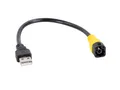 ACV 44-1324-006 USB Adapter passend für diverse VW Fahrzeuge LVDS gelb USB-A KFZ