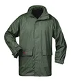 Norway PU Regen-Jacke mit Kapuze - Oliv - Größe: L