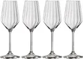 Spiegelau Champagnergläser LifeStyle 310ml | 4er Set | Kristallglas | spülmaschinenfest | bruchfest | transparent