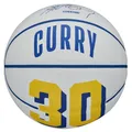 Basketball Unisex, Wilson NBA Player Icon Stephen Curry Mini Ball, Weiß