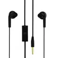 Original Samsung 3.5mm in-ear Kopfhörer mit Freisprecheinrichtung - Schwarz - Schwarz