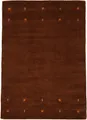 carpetfine Wollteppich Gabbeh Uni, auch als Läufer und Rund erhältlich, rechteckig, Höhe: 15 mm, reine Wolle, handgewebt, Gabbeh Loom Tiermotiv, große Farbauswahl