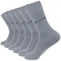 Pierre Cardin Business Socken Herren (10er Pack) - Hochwertige Business Socken Anzugsocken Baumwolle - Grau