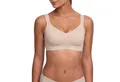 cfab (creamy fabrics) Bügelloser BH Seamless Compact Push-Up BH-Beige-S (1-tlg)