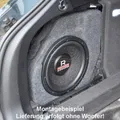 für Audi A4 B8 8K Avant Subwoofer Gehäuse für 25 cm 10 " Woofer platzsparend