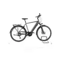 Victoria e-Trekking 12.6 Trekking E-Bike 2022 - eisengrau rot - M/55cm