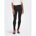 ONLY Skinny-fit-Jeans ONLPOWER LIFE MID PUSHUP grau XL (42)