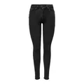 Only Power Mid Push Up Skinny Rea3722 Medium Grey Denim XL