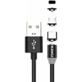 Kaku 3in1 Usb Schnell Ladekabel Datenkabel Micro Usb C Typ-c Kabel Stecker 3a 1m Schwarz