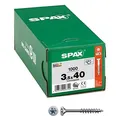 SPAX Universalschrauben T20 Senkkopf WIROX 0191010350405 3,5 mm x 40 mm, 1.000 St.