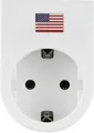 REV Reisestecker Traveler Plus USA weiß