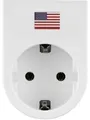REV Ritter GmbH REV Reisestecker Traveler Plus USA weiß Reiseadapter