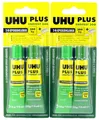 2x UHU PLUS ENDFEST 300 2-K-Epoxidkleber Klebstoff *45640* 33 g (423,48 €/kg)
