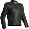 Halvarssons Idre Motorrad Lederjacke, schwarz, Größe 54 für Männer