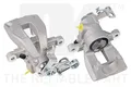NK Bremssattel Achse, Der, Hinter, Hinterachse, Rechts u.a. für CITROËN, PEUGEOT