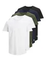 JACK & JONES JJENOA Tee SS Crew Neck 5PK MP