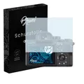 Bruni 2x Folie für Sony Alpha a7R II / a7S II Schutzfolie Displayschutzfolie