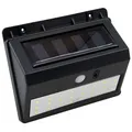 Solar LED Wandleuchte schwarz Bewegungsmelder 30lm 14x12x5 cm GRUNDIG