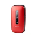 5025232950850 Mobile phone KX-TU550 4G for senior red PANASONIC