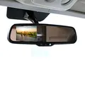 Caratec Safety CSM4300SD 11 cm (4,3") Spiegelmonitor, Rückspiegel Monitor, Fernbedienung, hohe Helligkeit, Third Surface Reflector Technology, FIAT Ducato X290, Peugoet Boxer, Citroën Jumper