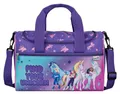 Undercover Sporttasche Unicorn Academy lila mit Einhorn und verstellbarem Gurt