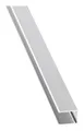 Premium Alu-U-Profil für Paneelabschlüsse 2000 mm - Silber - 3440683