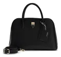GUESS Patsie Two Compartment Satchel Handtasche Tasche Black schwarz Neu