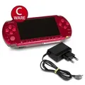 Sony Playstation Portable - PSP 3004 Slim & Lite Konsole in Rot / Red #32C + Ladekabel