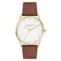 LIEBESKIND Berlin Damen Analog Quarz Uhr mit Leder Armband LT-0291-LQ